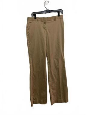 Express “Editor” 00s Women's Tan Pinstripe Dress Pants Size 6